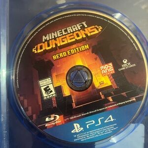 Minecraft Dungeons Hero Edition for PS4 - Blue